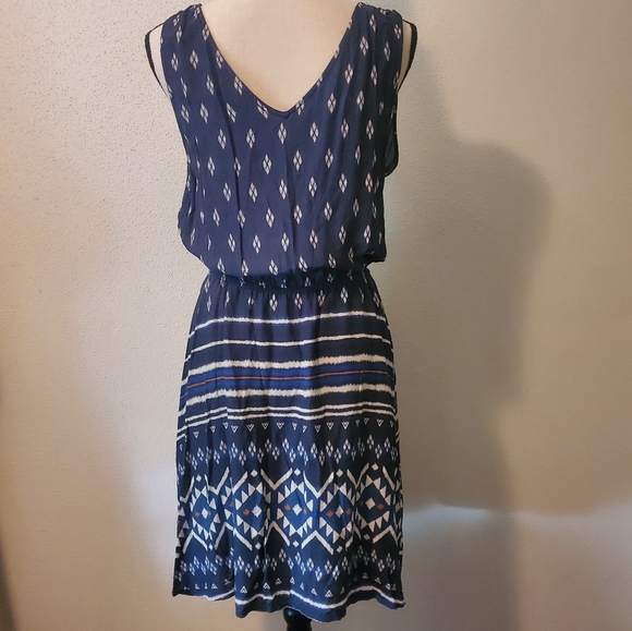 Lucky Brand Tribal Print Sleeveless Dress - Picture 7 of 10